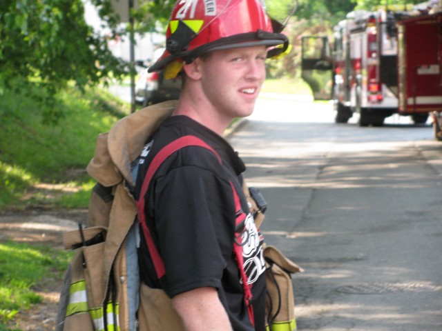 Firefighter Tim Kelly, Jr.